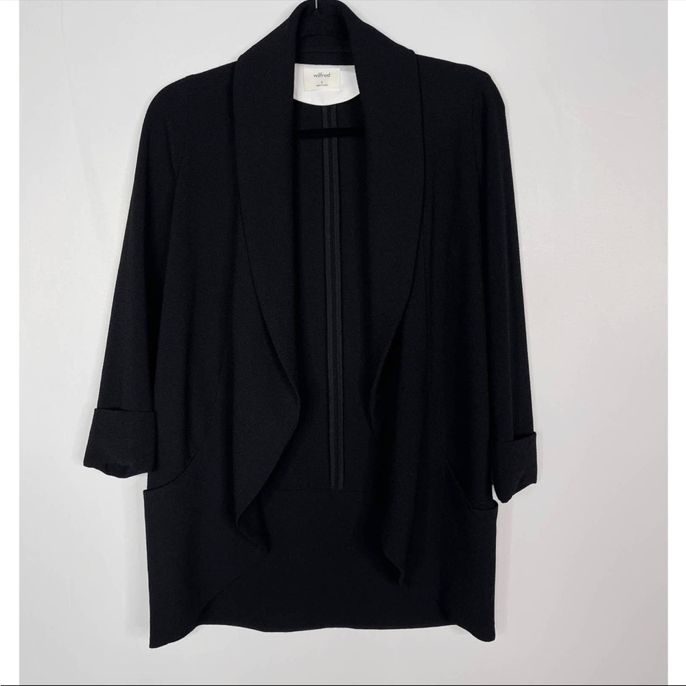 Aritzia Wilfred North Crepe Blazer